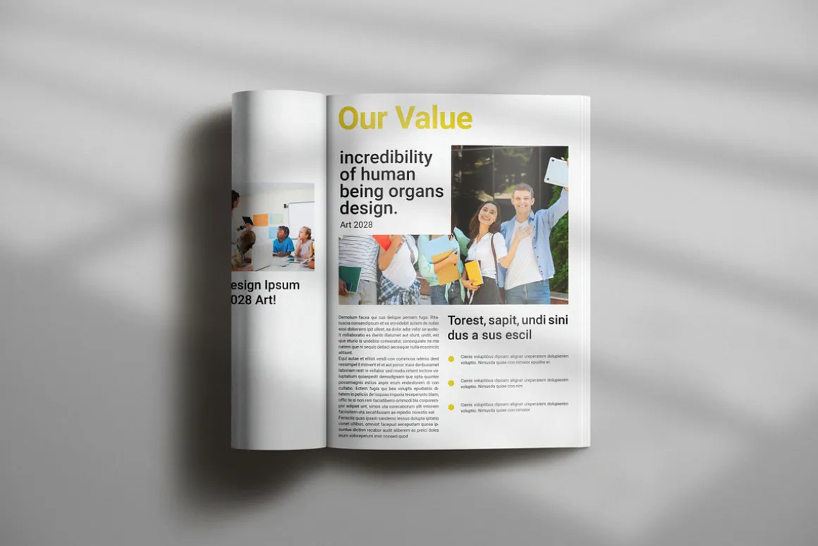 Education Magazine Template