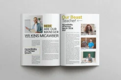 Education Magazine Template
