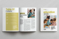 Education Magazine Template
