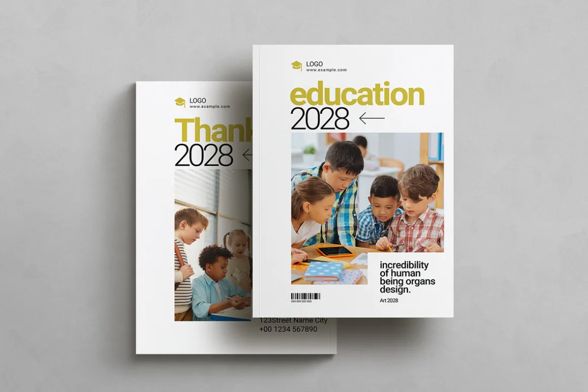 Education Magazine Template