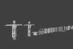 Education Set 3D model