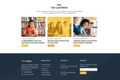 EduRon - Education Template