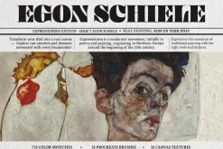 Egon Schiele Procreate Kit