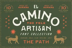 El Camino Font Collection + Extras