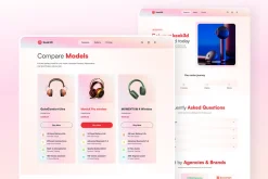 Electronics Product Showcase Website
