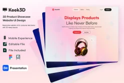 Electronics Product Showcase Website