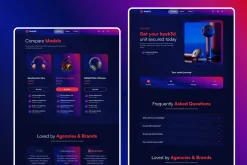 Electronics Product Showcase Website