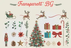 Elegant Christmas Clipart