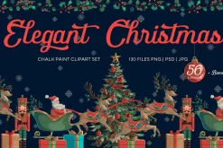 Elegant Christmas Clipart