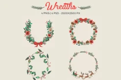 Elegant Christmas Clipart