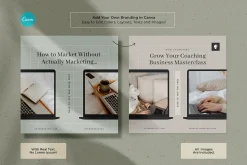 Elegant Coaching Social Media Kit