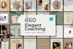 Elegant Coaching Social Media Kit