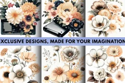 Elegant Floral Illustration Set 16