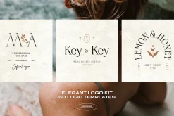 Elegant Logo Kit | 50 Templates