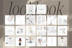 Elegant Lookbook Square Magazine
