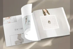 Elegant Lookbook Square Magazine