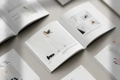 Elegant Lookbook Square Magazine