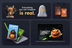 320 Elements Halloween Characters
