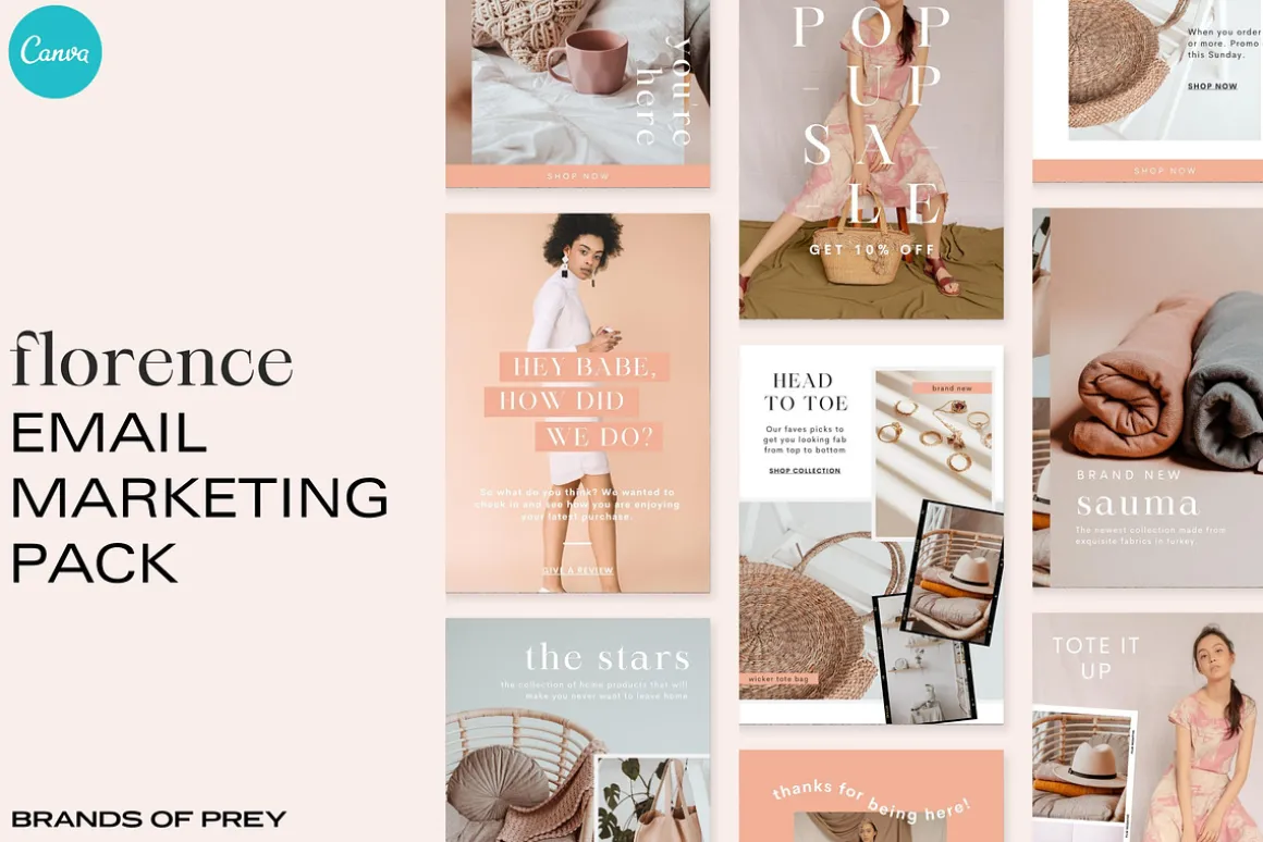 Email Marketing Bundle - Canva