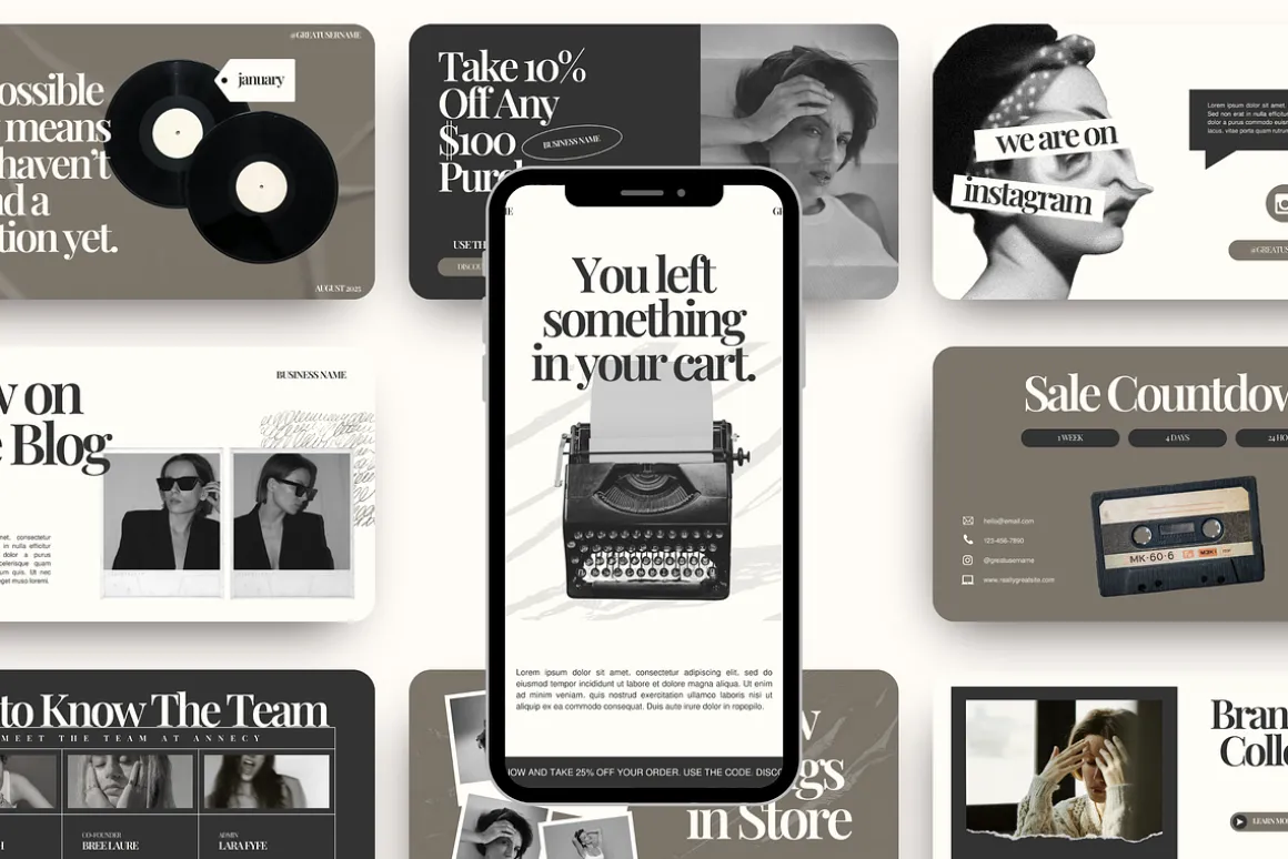 Email Marketing Newsletter Template