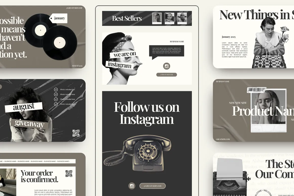 Email Marketing Newsletter Template