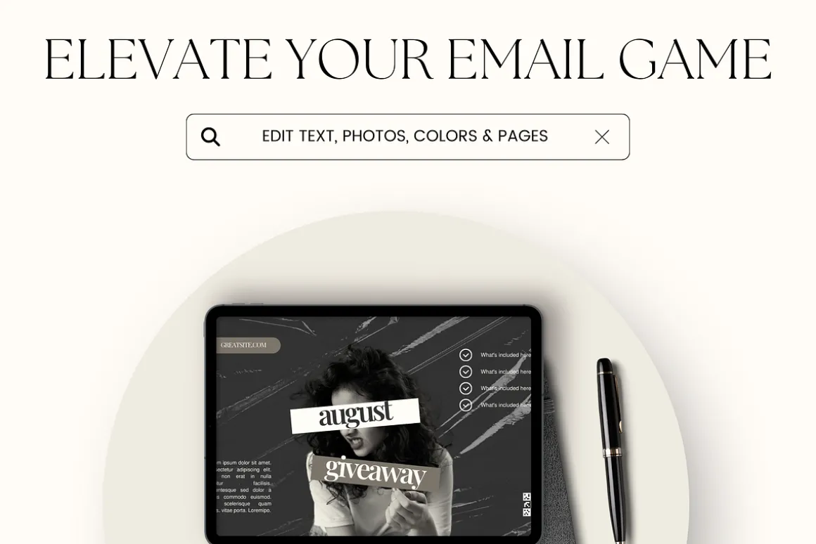 Email Marketing Newsletter Template