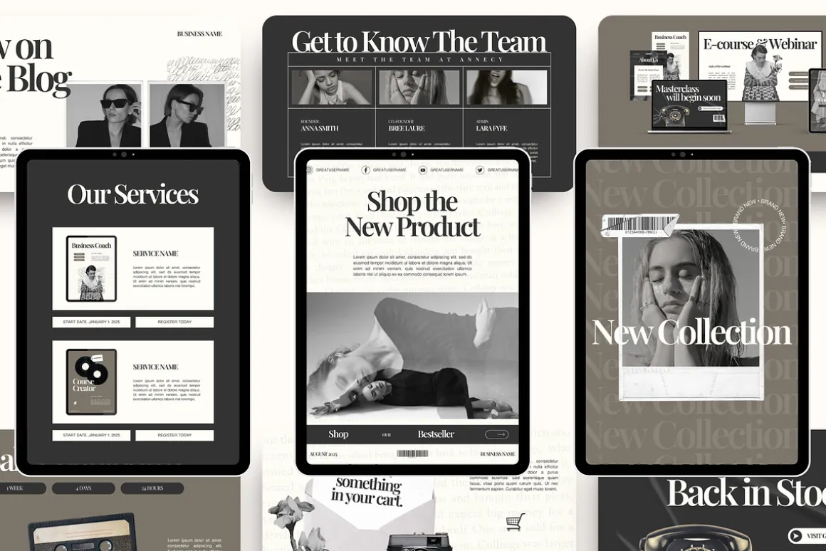 Email Marketing Newsletter Template