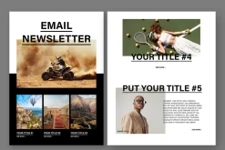 Email Newsletter Layout