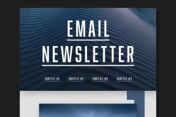 Email Newsletter Layout
