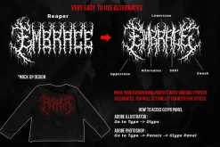 Embrace Death Metal Font