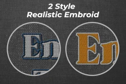 Embroidery Patch Effect