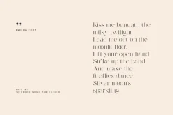 Emilea Font