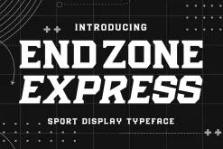 Endzone Express - Sport Typeface