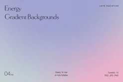 Energy Grainy Gradient Backgrounds