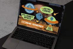 Energy Space Futuristic Display Sans