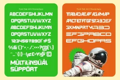 Energy Space Futuristic Display Sans