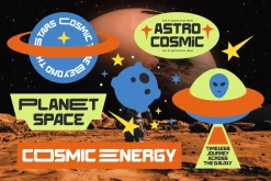 Energy Space Futuristic Display Sans
