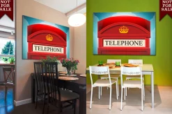 English Red Telephone Cabin