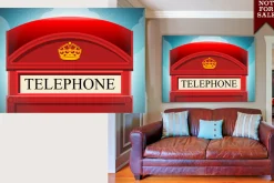 English Red Telephone Cabin