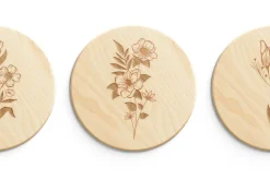 Engraved Wooden Board Mockups