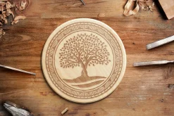 Engraved Wooden Board Mockups