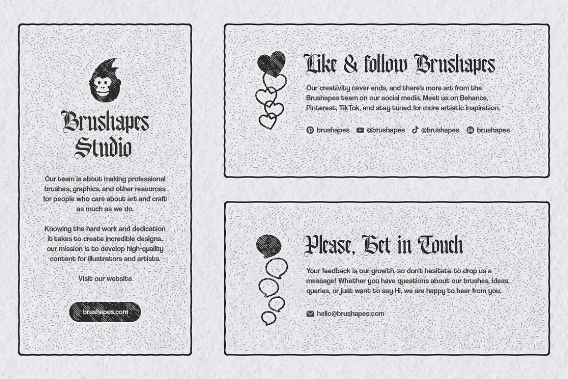 Engraving Illustrator Brushes