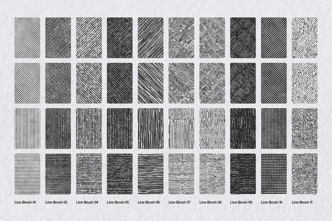 Engraving Illustrator Brushes