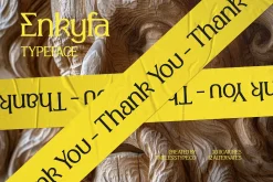 Enkyfa Serif Display Typeface