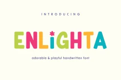Enlighta Playful Handwritten Font