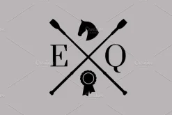 Equestrian Monogram Logo
