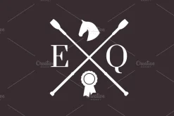 Equestrian Monogram Logo