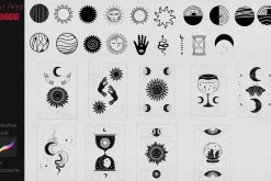 Esoteric Witch Stamp Mystic Dark Art