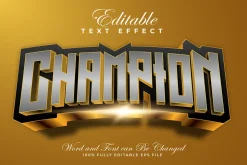 Esports 3D Text Effects Pack | EPS
