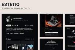 Estetiq — Personal Framer Template